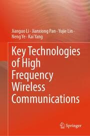 Cover von Key Technologies of High Frequency Wireless Communications
