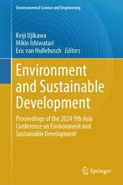 Cover von Environment and Sustainable Development