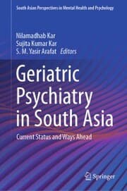 Cover von Geriatric Psychiatry in South Asia