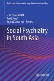 Cover von Social Psychiatry in South Asia