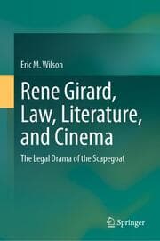 Cover von Rene Girard, Law, Literature, and Cinema