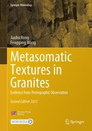 Cover von Metasomatic Textures in Granites