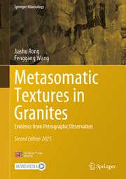 Cover von Metasomatic Textures in Granites