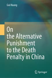 Cover von On the Alternative Punishment to the Death Penalty in China