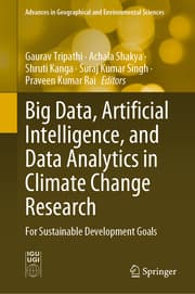 Cover von Big Data, Artificial Intelligence, and Data Analytics in Climate Change Research