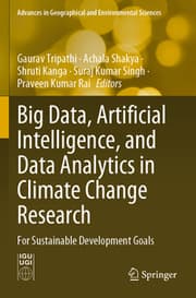 Cover von Big Data, Artificial Intelligence, and Data Analytics in Climate Change Research