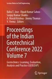 Cover von Proceedings of the Indian Geotechnical Conference 2022 Volume 7