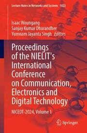 Cover von Proceedings of the NIELIT's International Conference on Communication, Electronics and Digital Technology