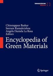 Cover von Encyclopedia of Green Materials
