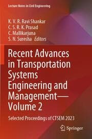 Cover von Recent Advances in Transportation Systems Engineering and ManagementVolume 2