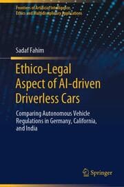 Cover von Ethico-Legal Aspect of AI-driven Driverless Cars