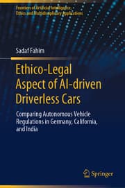 Cover von Ethico-Legal Aspect of AI-driven Driverless Cars