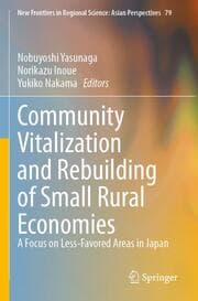 Cover von Community Vitalization and Rebuilding of Small Rural Economies