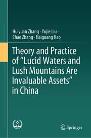 Cover von Theory and Practice of 'Lucid Waters and Lush Mountains Are Invaluable Assets' in China