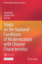 Cover von Study on the National Conditions of Modernization with Chinese Characteristics