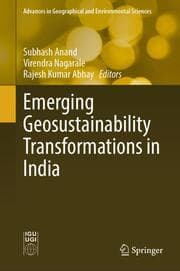 Cover von Emerging Geosustainability Transformations in India