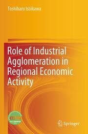 Cover von Role of Industrial Agglomeration in Regional Economic Activity