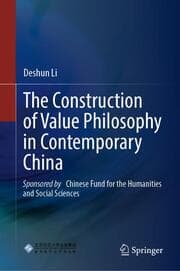 Cover von The Construction of Value Philosophy in Contemporary China