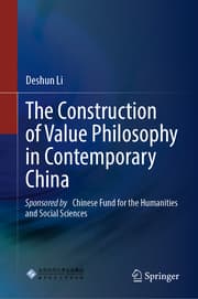 Cover von The Construction of Value Philosophy in Contemporary China