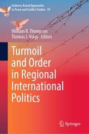 Cover von Turmoil and Order in Regional International Politics