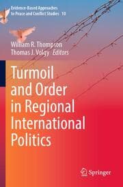 Cover von Turmoil and Order in Regional International Politics