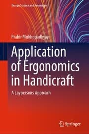 Cover von Application of Ergonomics in Handicraft
