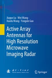 Cover von Active Array Antennas for High Resolution Microwave Imaging Radar