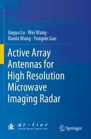 Cover von Active Array Antennas for High Resolution Microwave Imaging Radar