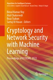Cover von Cryptology and Network Security with Machine Learning