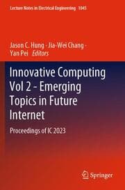 Cover von Innovative Computing Vol 2 - Emerging Topics in Future Internet