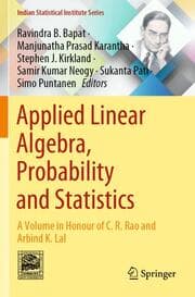 Cover von Applied Linear Algebra, Probability and Statistics