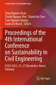 Cover von Proceedings of the 4th International Conference on Sustainability in Civil Engineering