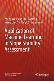 Cover von Application of Machine Learning in Slope Stability Assessment