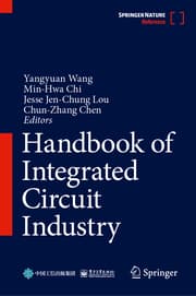 Cover von Handbook of Integrated Circuit Industry