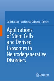 Cover von Applications of Stem Cells and derived Exosomes in Neurodegenerative Disorders