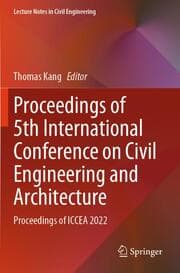 Cover von Proceedings of 5th International Conference on Civil Engineering and Architecture