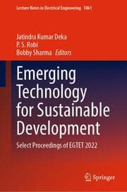 Cover von Emerging Technology for Sustainable Development