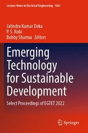 Cover von Emerging Technology for Sustainable Development