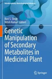 Cover von Genetic Manipulation of Secondary Metabolites in Medicinal Plant