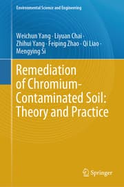 Cover von Remediation of Chromium-Contaminated Soil: Theory and Practice