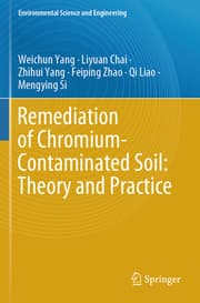 Cover von Remediation of Chromium-Contaminated Soil: Theory and Practice