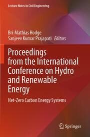 Cover von Proceedings from the International Conference on Hydro and Renewable Energy