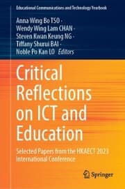 Cover von Critical Reflections on ICT and Education