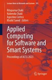 Cover von Applied Computing for Software and Smart Systems