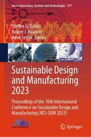 Cover von Sustainable Design and Manufacturing 2023