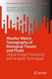 Cover von Mueller-Matrix Tomography of Biological Tissues and Fluids