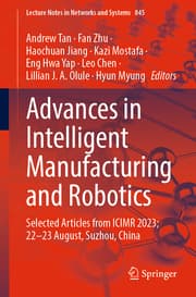 Cover von Advances in Intelligent Manufacturing and Robotics