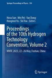 Cover von Proceedings of the 10th Hydrogen Technology Convention, Volume 2