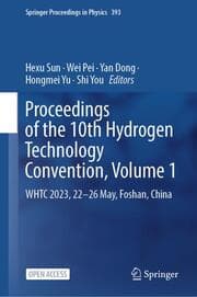 Cover von Proceedings of the 10th Hydrogen Technology Convention, Volume 1