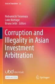 Cover von Corruption and Illegality in Asian Investment Arbitration